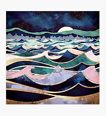 Moonlit Ocean Photographic Print