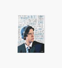 Cole Sprouse Art Board
