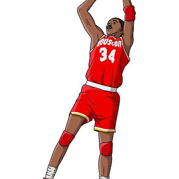 Hakeem Olajuwon Houston Rockets Jersey With Shorts And Matching