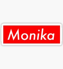 Monika - Supreme Parody Sticker