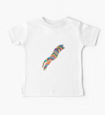 Psychedelic Cat Baby Tee