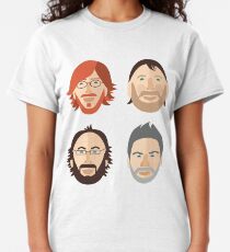 Trey, Fish, Mike, Page as Vector Characters Classic T-Shirt