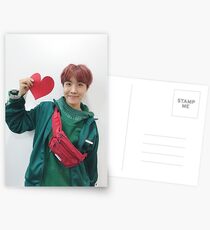 BTS HEART SELCA J-HOPE Postcards
