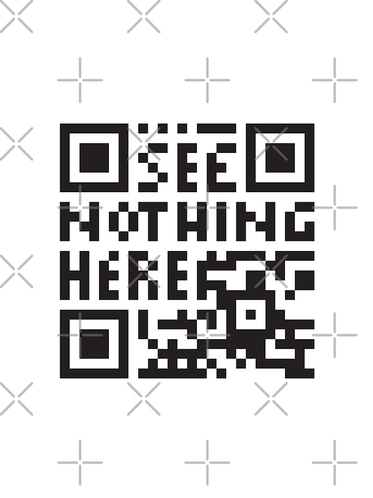 confuse surveilling scanner - undecodable qr code by kislev