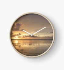 Cable Beach Sunset Refection Clock