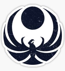 Nightingale Crest Faded Sticker