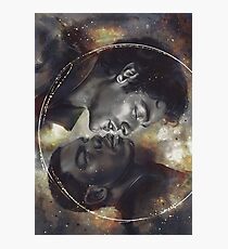 Golden Space Boyfriend Photographic Print