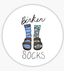 Birken-socks Sticker
