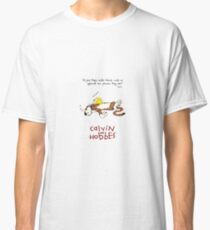 Calvin and Hobbes Sleeping Classic T-Shirt