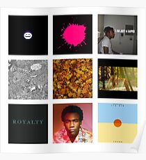 Childish Gambino Discography Poster