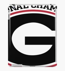 Georgia National Champions iPad Case/Skin