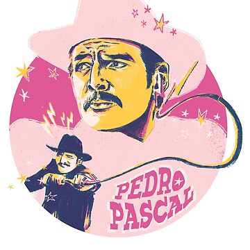 Pedro Pascal Agent Whiskey Cowboy Pink Tote Bag 100% Cotton