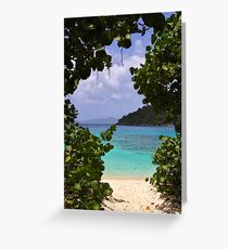 Enter the Caribbean Greeting Card