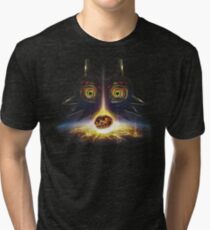 Camiseta de tejido mixto Leyenda de Zelda Majora's Mask Operation Moon Fall