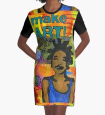 Make ART Graphic T-Shirt Dress