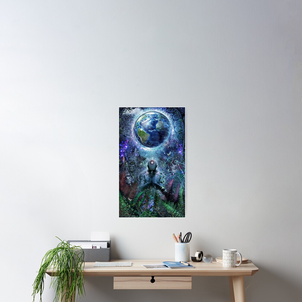 Gratitude For The Earth And Sky Poster