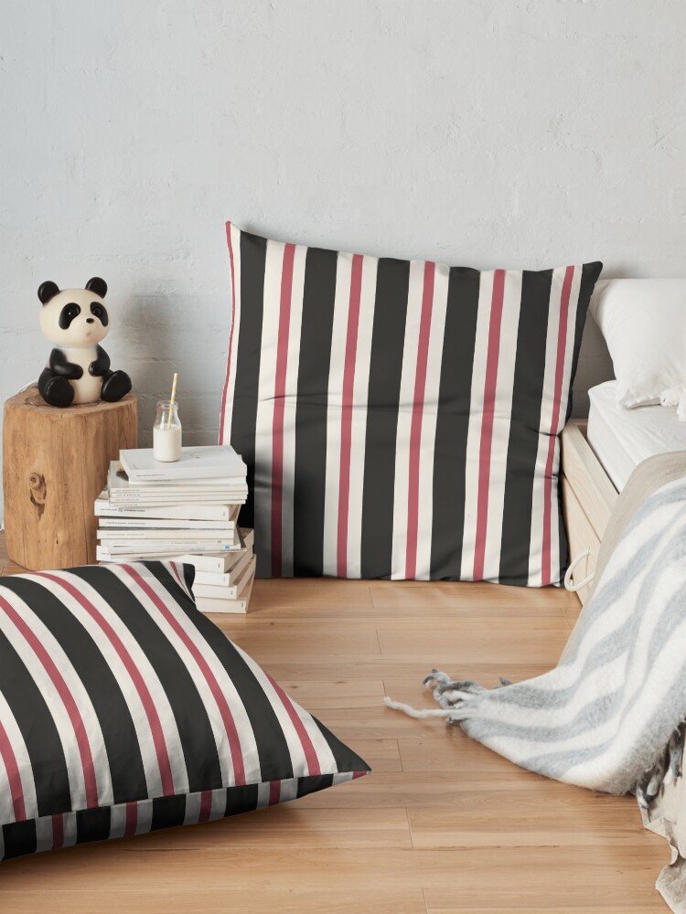 Alternate view of Burlesque Stripe Floor Pillow