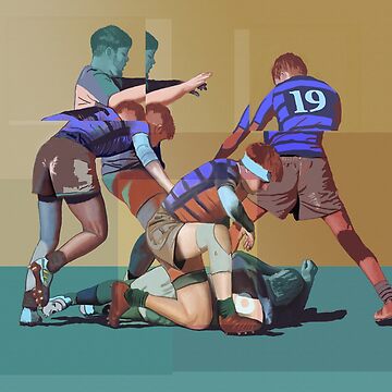 Artwork thumbnail, Ruck & Roll Rugby by nexgraff