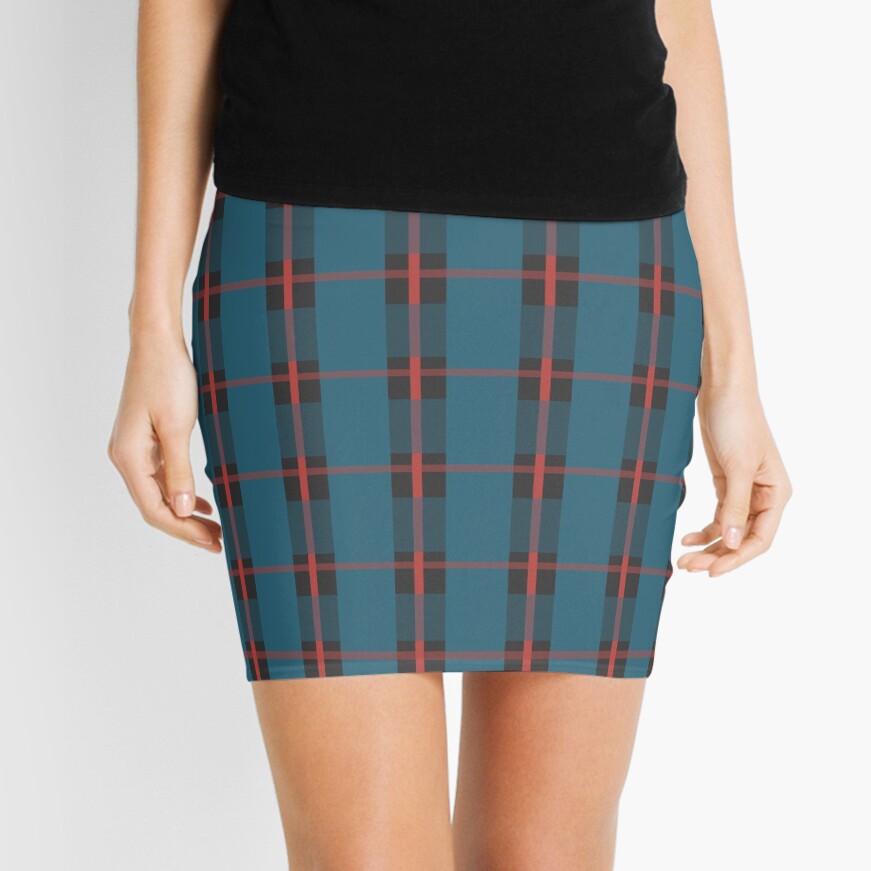 Maasai Plaid Mini Skirt
