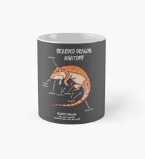 bearded dragon anatomy Classic Mug