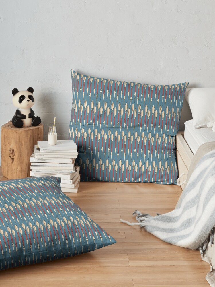 Alternate view of Maasai Spears Floor Pillow