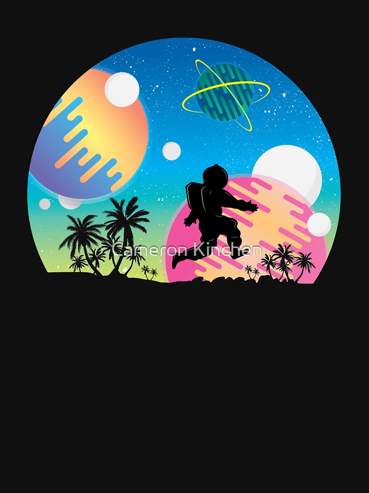Skipping Astronaut by cammonk