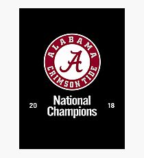Alabama Crimson Tide Photographic Print