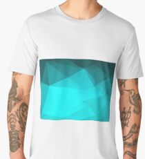 Mosaic triangle bright trendy pattern Men's Premium T-Shirt
