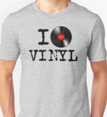I Heart Vinyl Unisex T-Shirt