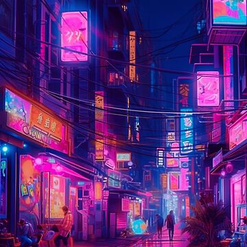 Live Wallpaper: anime girls, pixel art, cities, neon city, night city, anime,  arts, neon, cyberpunk, the city at night | 3840x2160 - Rare Gallery HD Live  Wallpapers