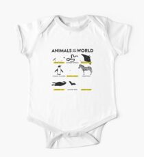 animals friendly One Piece - Short Sleeve