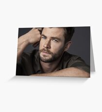 Tarjeta de felicitación Chris Hemsworth Seductor