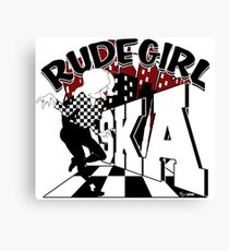 Rudegirl Ska Canvas Print