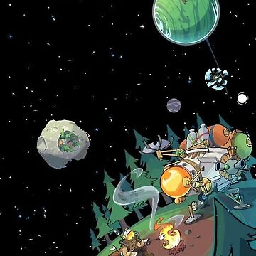 Outer Wilds System Art Board Print for Sale by BitRadical