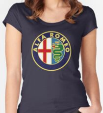 Alfa Romeo Women's Fitted Scoop T-Shirt