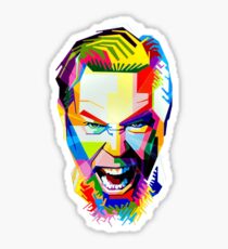 james hetfield - metallica Sticker