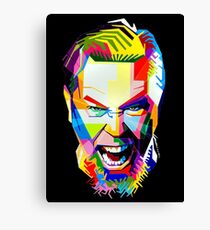 james hetfield - metallica Canvas Print