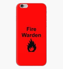Fire Warden by Exit Incorporated iPhone Case