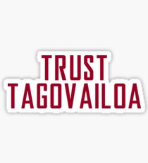 Trust Tagovailoa Bama Football Championship Sticker