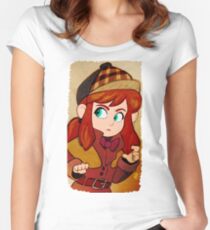 A Hat in Time: Detective Hat Kid Women's Fitted Scoop T-Shirt