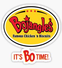 Bojangles Restaurant It's Bo Time! Sticker