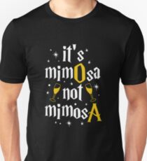 It's MimOsa not MimosA Stars White Unisex T-Shirt