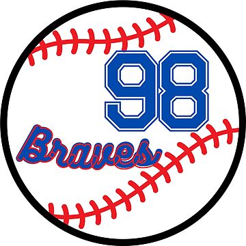 98 Braves Pet Bandana for Sale by Grayce King