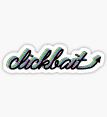 David Dobrik Clickbait Colorful Sticker