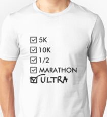 Ultra Marathon Running Unisex T-Shirt