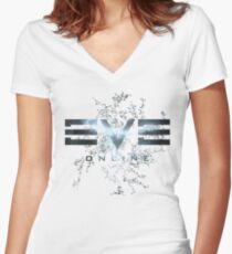 Eve Online - New Eden Women's Fitted V-Neck T-Shirt