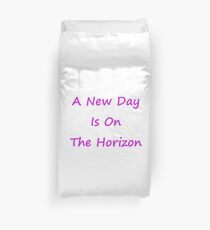 A New Day Duvet Cover