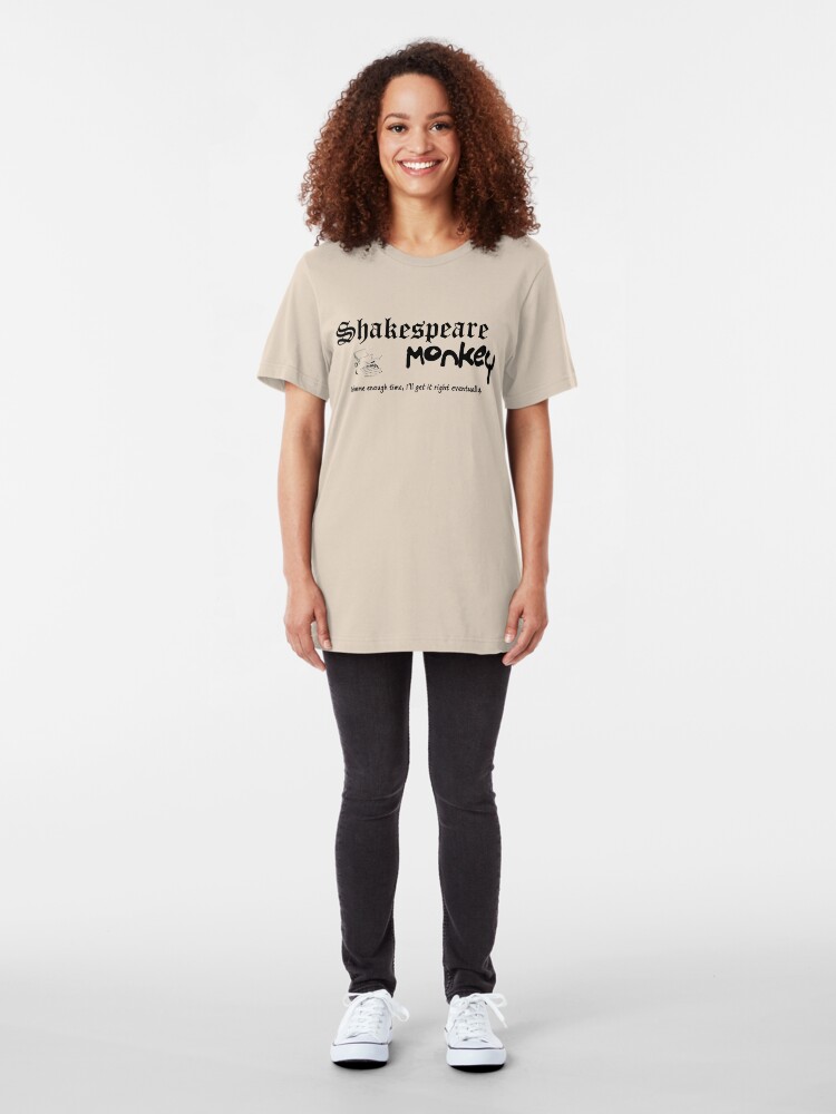 Alternate view of Shakespeare Monkey Slim Fit T-Shirt