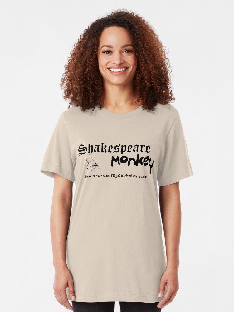 Alternate view of Shakespeare Monkey Slim Fit T-Shirt