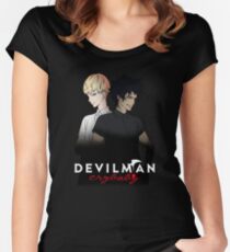 Devilman Crybaby Women's Fitted Scoop T-Shirt